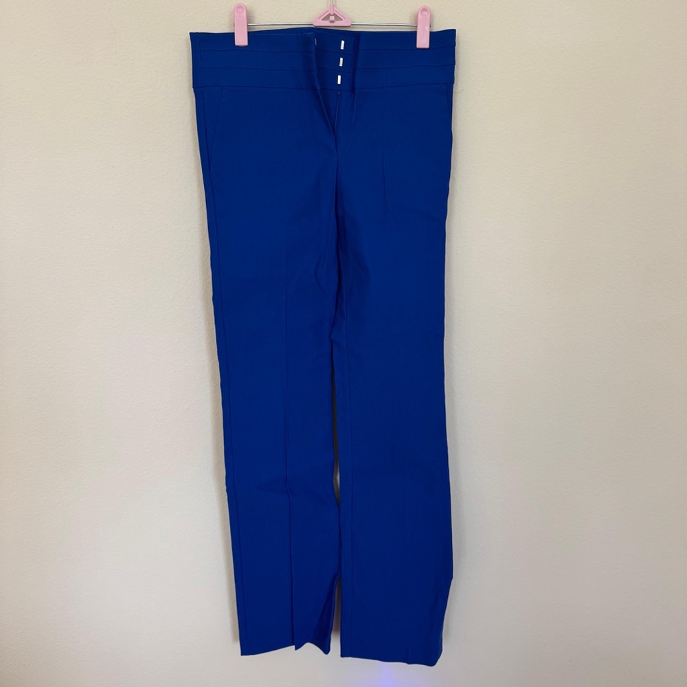 Papaya | Royal Blue High Waist Dress Pants | Size L - Picture 3 of 10
